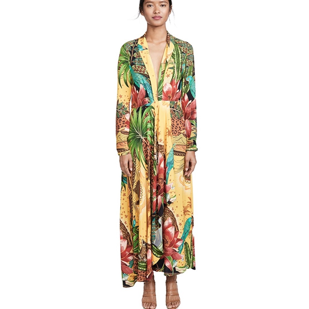 NWT FARM Rio Tropical Dreams Maxi dress - Picture 8 of 14